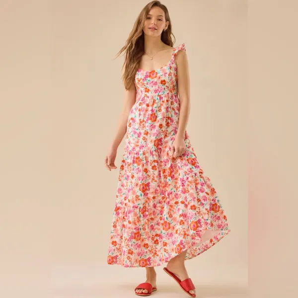 Altar’d State Lindy Floral Maxi Dress NWT - Image 4