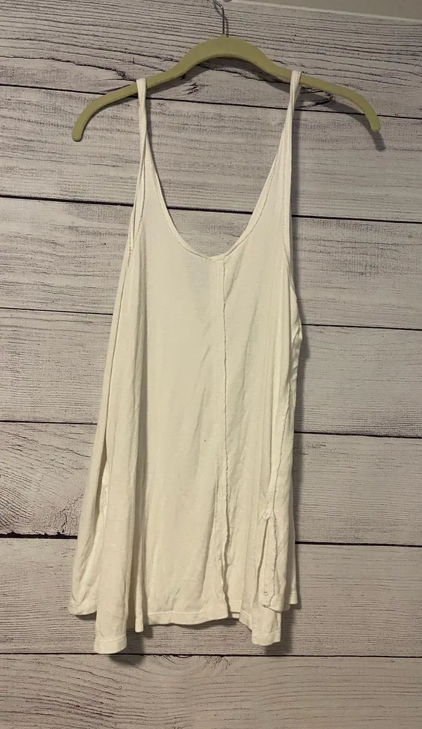 We The Free Free People Flowy White Tank - Image 3