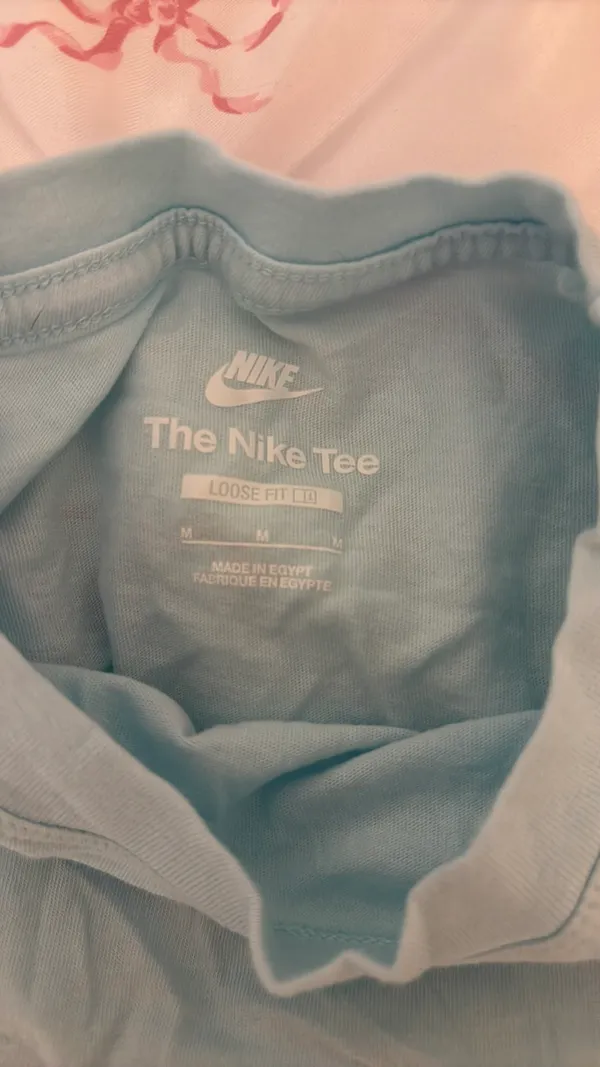 Light blue Nike baby tee - Image 2