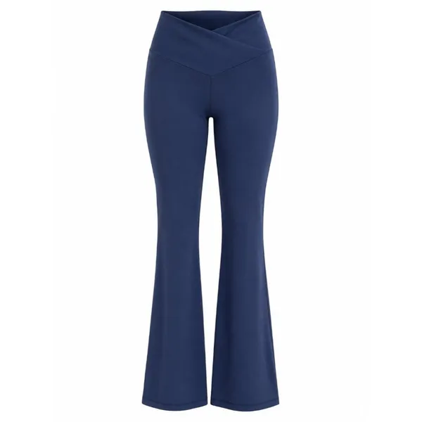 Aerie OFFLINE Real Me Crossover Flare Leggings Blue M - Image 2