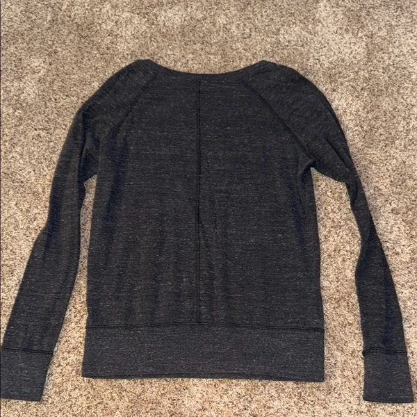 Nike Heather Gray Crewneck Sweatshirt - Image 2