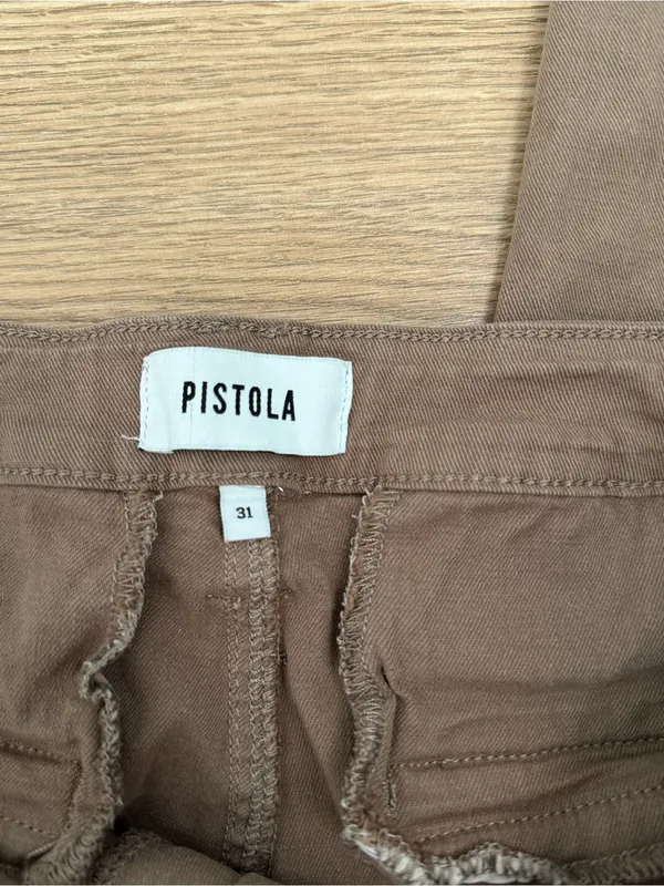 pistola Brown High-Waist‎ Utility Pants - Image 4