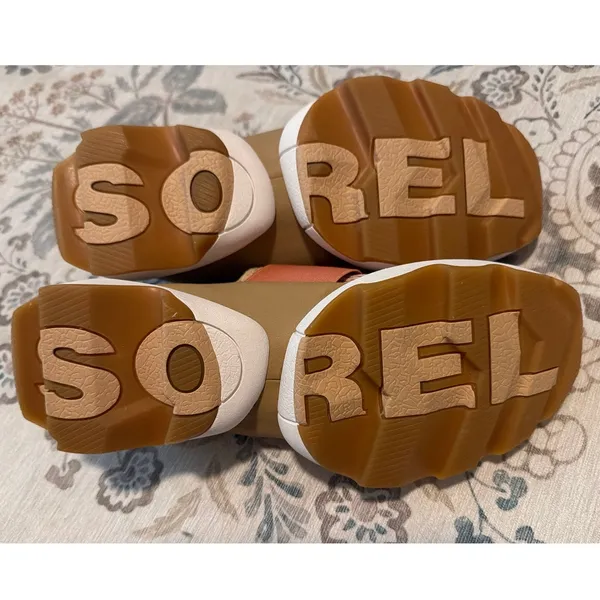 SOREL Kinetic Impact Strap Sneaker Nova Sand Pink Womens Size 10 Beige - Image 9