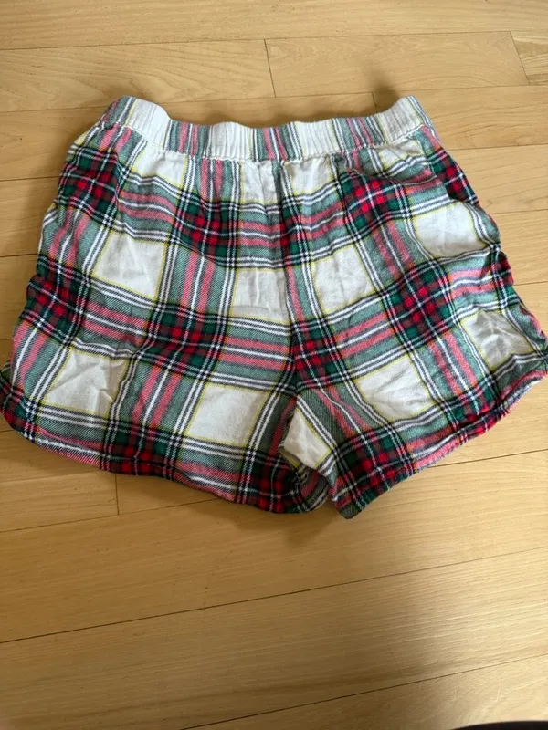 Aerie Plaid Pajama Shorts - Image 5
