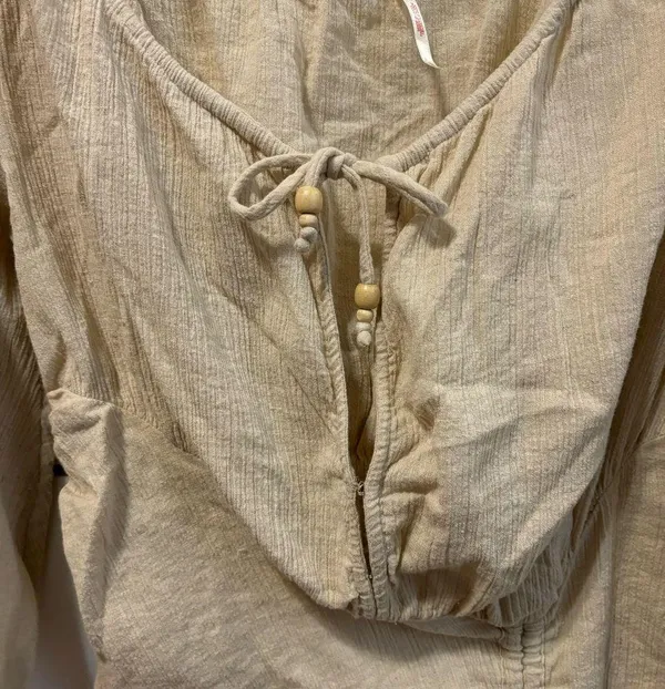 Free People Port Sunlight Mini Beige - Image 4