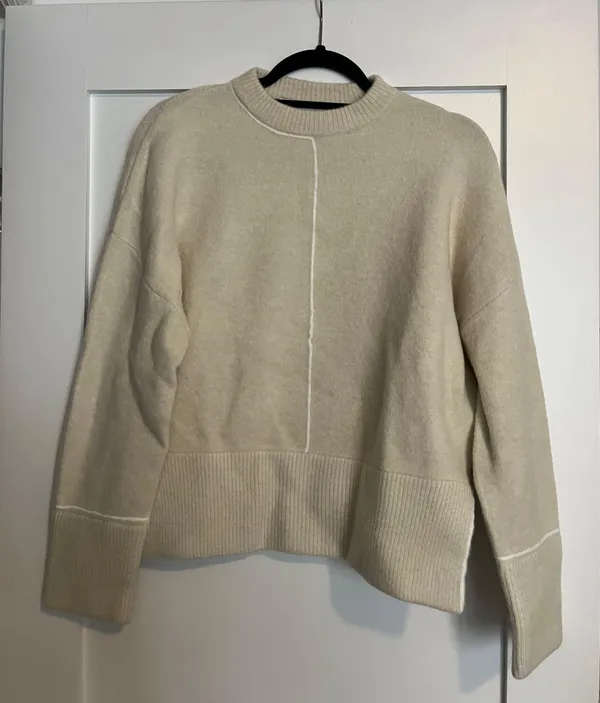 ZARA White Sweater - Image 2