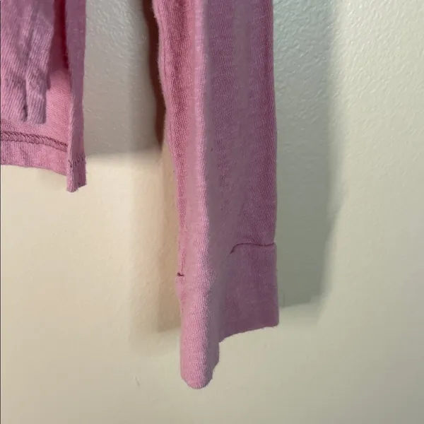 Abercrombie & Fitch Pink Crewneck T-Shirt - Image 4