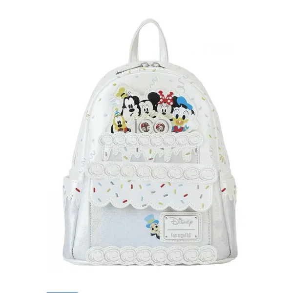 Disney 100 Loungefly Birthday Cake Mini Backpack Mickey Minnie Anniversary - Image 3