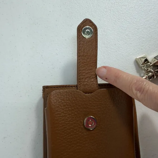 Rebecca Minkoff Universal Wristlet‎ Wallet Genuine Leather ID Credit Card Holder - Image 8
