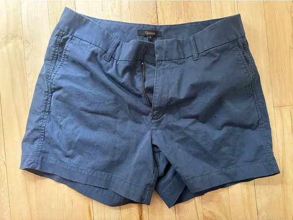 Quince Organic Stretch Cotton Chino Shorts - Image 3