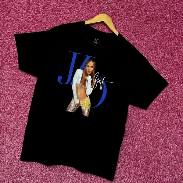 Jennifer Lopez JLO Signature Poster Dance Pop Tee M/L - Image 3
