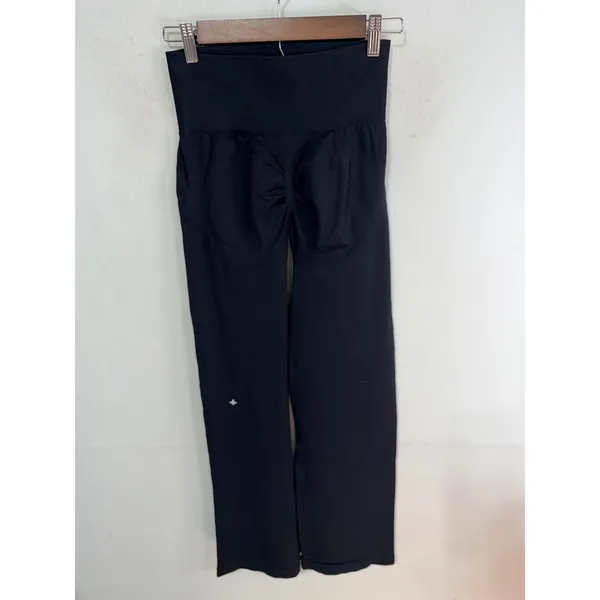 Halara Leggings High Waisted Scrunch Butt Tummy Control M Black Yoga UltraSculpt - Image 6