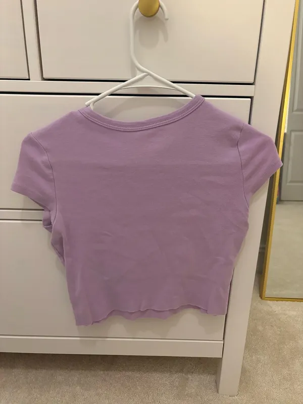 Billabong purple baby tee - Image 2