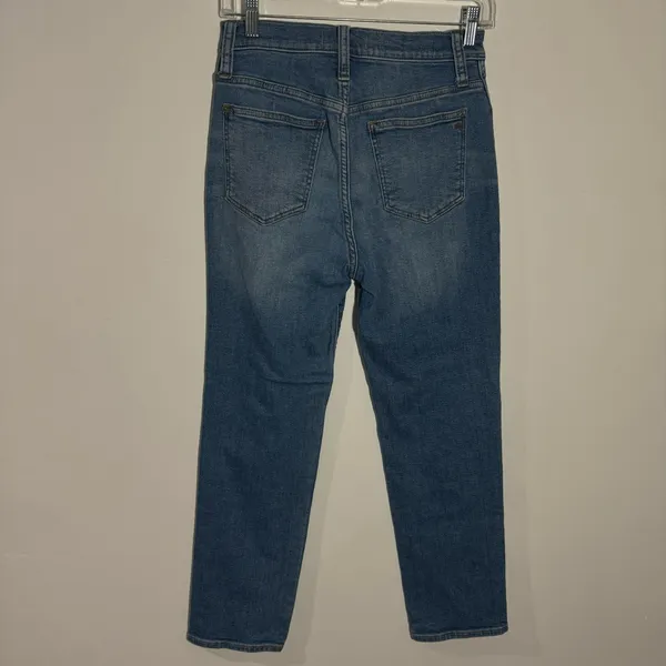 Madewell Stovepipe Jean Euclid Wash Size 26‎ Minimalist Casual Preppy - Image 6