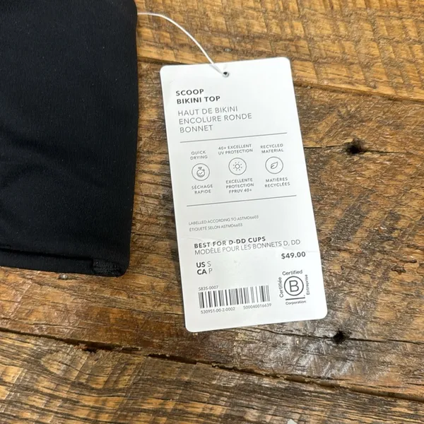 Athleta Scoop Bikini Top D-DD - Image 2