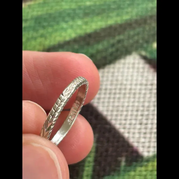 925 sterling silver ring size 5 lot d67 - Image 4