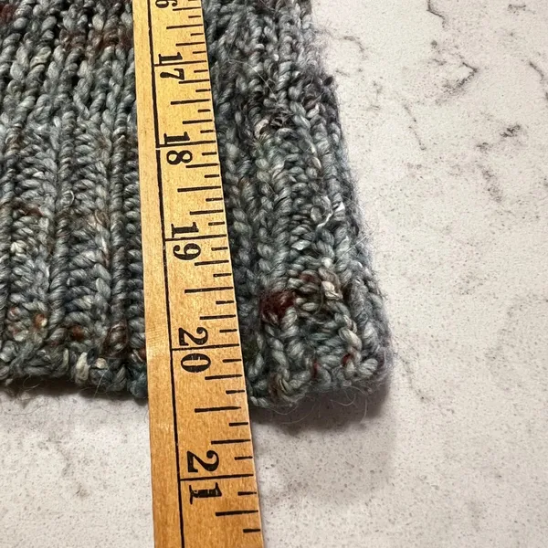Alpaca Wool Blend Knit Sweater‎ Oversized Chunky Cowl Neck Made in Italy - Image 6