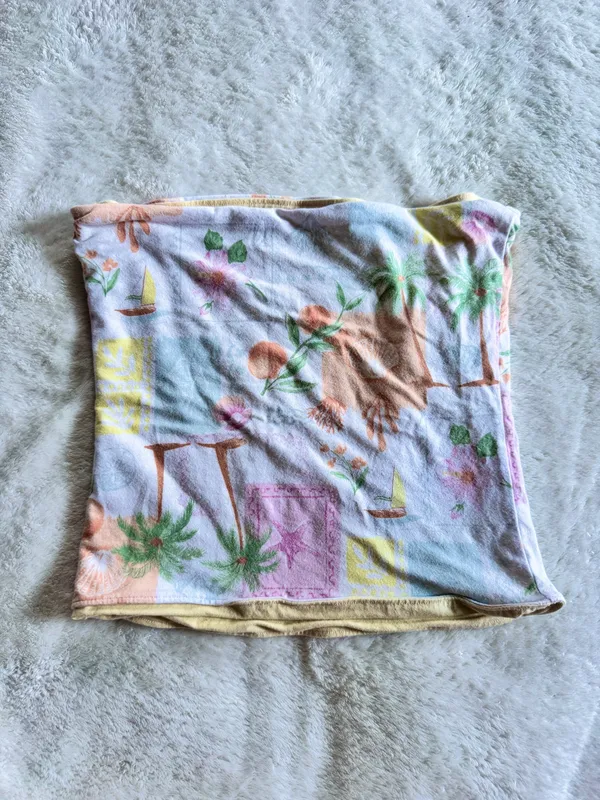 Hollister reversible tube top summer print L - Image 5