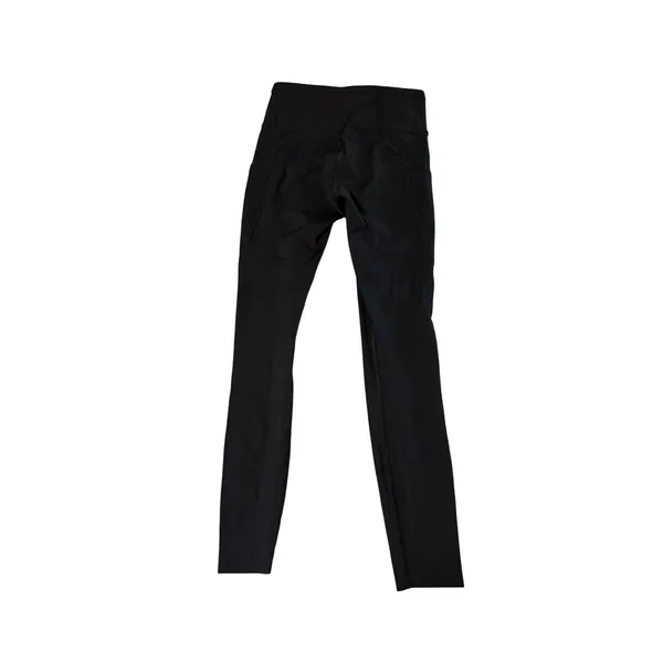 Lululemon Size 2-4 Black Leggings Ankle Pockets Reflective Dots High Rise - Image 9