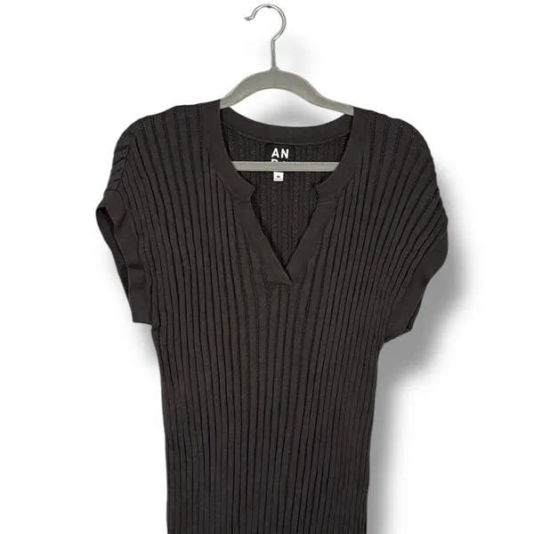 Alp N Rock Ribbed Midi Dress‎ Size Medium - Image 4