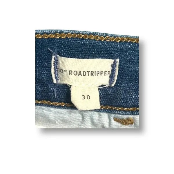 Madewell 10"‎ High Rise Roadtripper 30 Skinny Jeans Dark Wash Stretch Blue Denim - Image 11