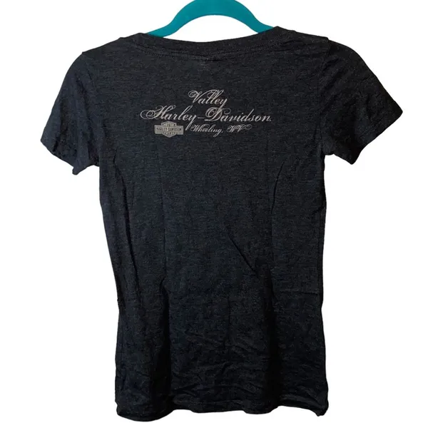 Harley-Davidson‎ Factory Customs Graphic Tee Small Biker Moto Shirt - Image 2