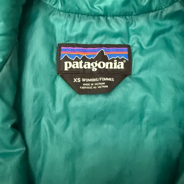 Patagonia Emerald Nano Puff Pullover Primaloft XS Special Edition Teal Green - Image 4