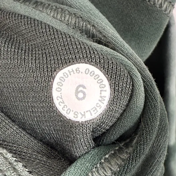 Lululemon Align High Rise Tie Dye Leggings‎ Women Size 6 Green Black Yoga Pants - Image 8