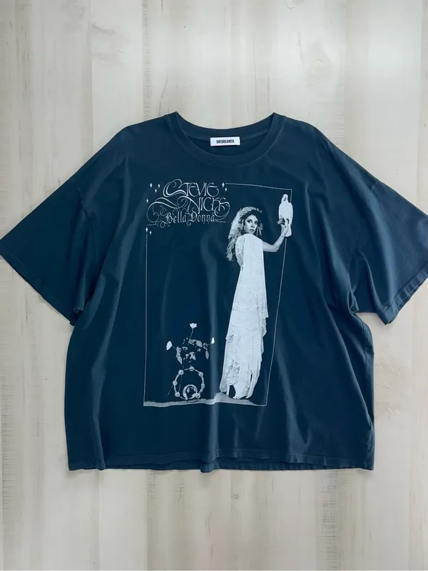 DAYDREAMER oversized graphic tee T-shirt OS Stevie Nicks Bella Donna - Image 2
