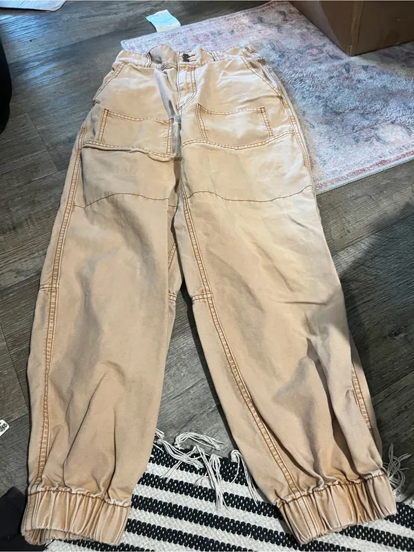 Bdg Utility Jogger Pants in Faded Tan - Image 2