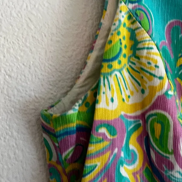 Lilly Pulitzer Multicolor Paisley Mini Dress - Image 7