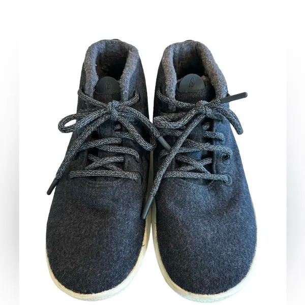 Women's Allbirds‎ Mizzle Wool Runner Up Shoes Size 9 US High Top Sneakers Grey - Image 4