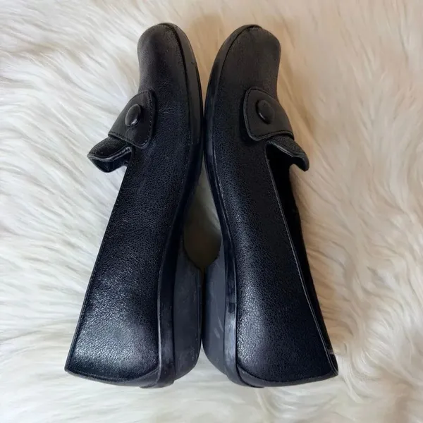 Dansko Olena Shimmer Leather Slip On Clogs Size 38 - Image 15