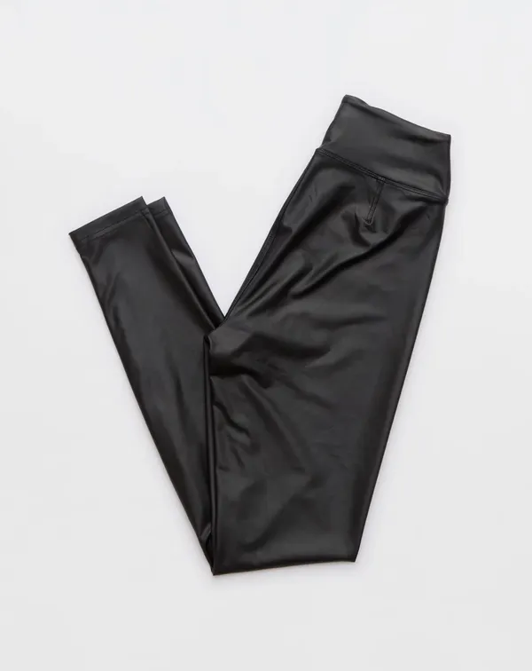 Aerie real luxe faux leather leggings - Image 3