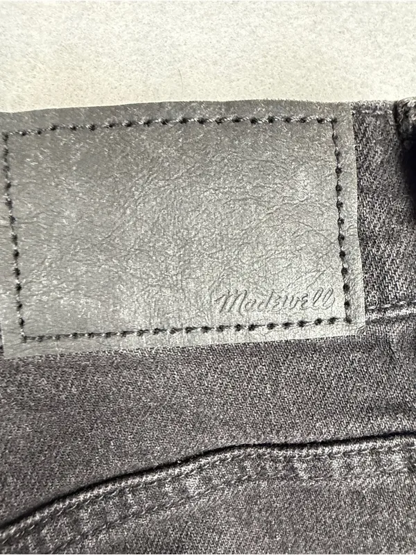 Madewell The 90s Straight Jeans Womens 26 Black High Rise 30” Inseam - Image 5