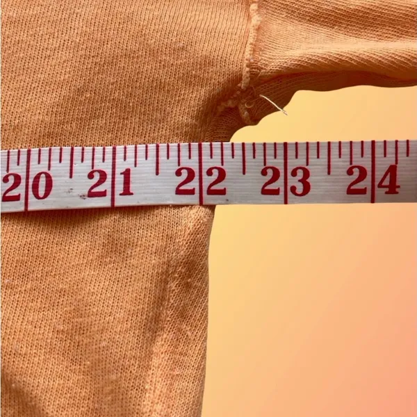 We The Free, Cold Shoulder Top, Women’s, XS, Oversized, Orange - Image 7
