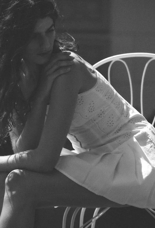 ZARA Embroidered Dress - Image 5