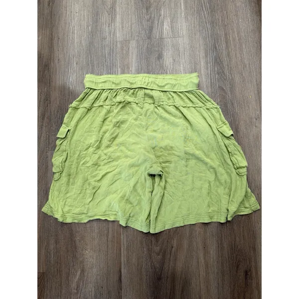 Out From Under Women's Juno Utility Cargo Short Pockets‎ Green Size Medium - Image 3