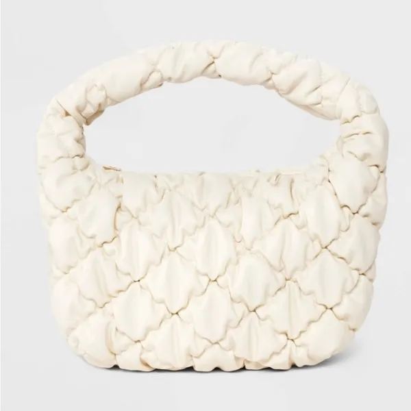 A New Day Cream‎ Quilted Clutch Handbag NWT - Image 5