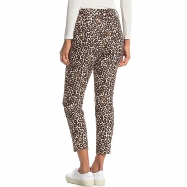 NWT J. Crew Leopard Print Slim Pants - Image 4
