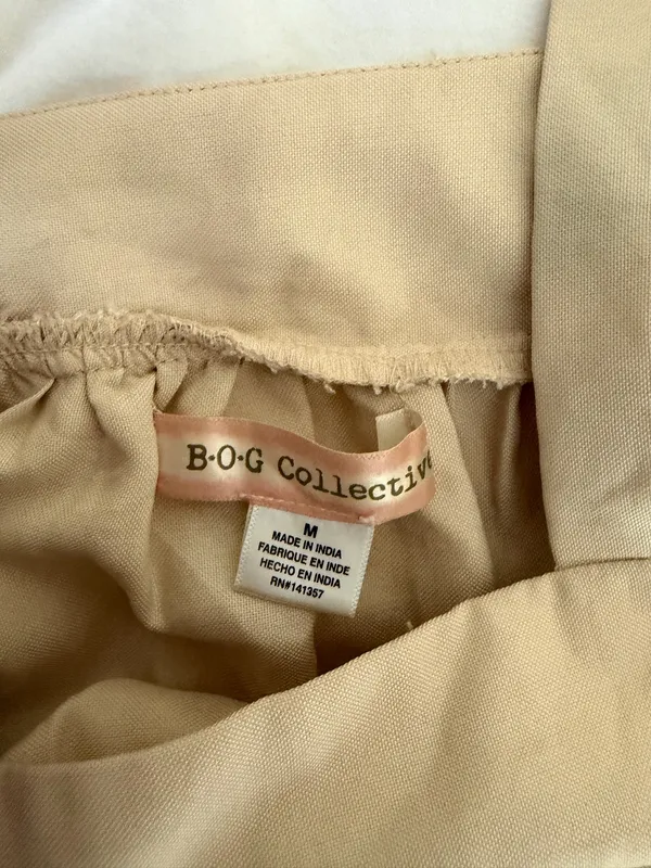BOG Collective Top Tan Size M - Image 2