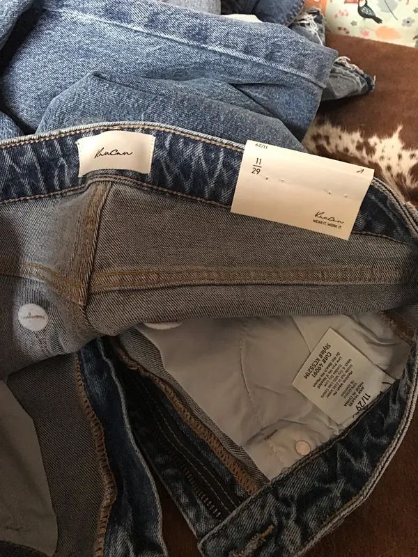 NWT KanCan Clover High Rise Wide Leg Jeans Sz 11/29 - Image 7