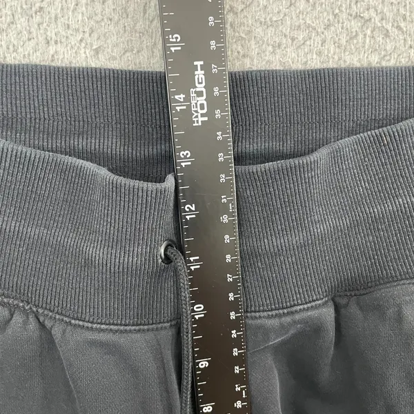 Nike High-Waisted Phoenix Joggers Women M Black Sportswear Lounge Sweatpants - Image 9