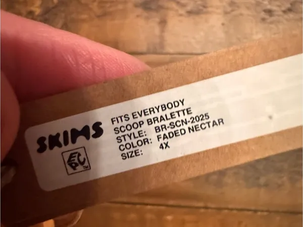 SKIMS‎ Fits Everyone Bralette 4X - Image 6