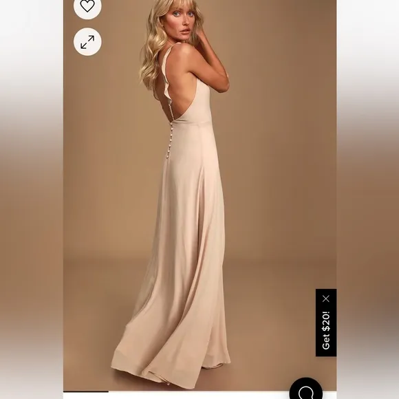 Lulus Blush dress - Image 2