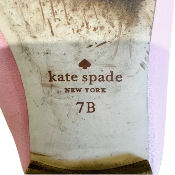 Kate Spade pink leather mules - Image 5