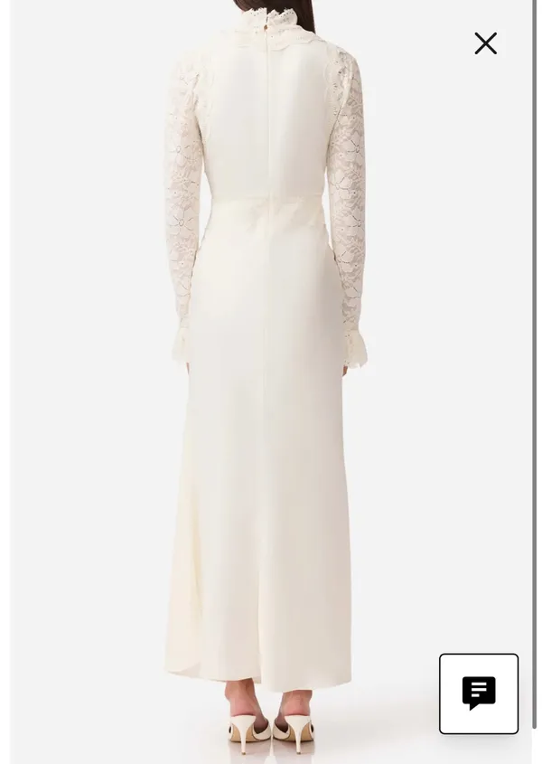 Elliatt white long sleeve dress - Image 2
