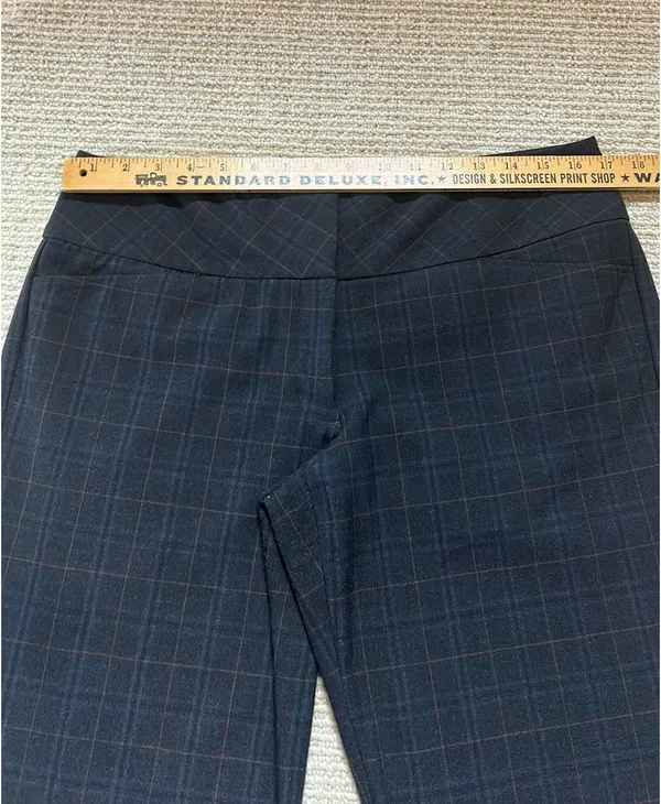 Express Editor Dress Pants Plaid 10R - Image 2