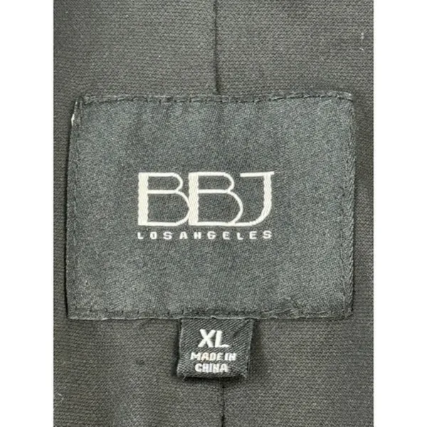BBJ Los Angeles Women's Black Grid Pattern Blazer XL‎ - Image 7