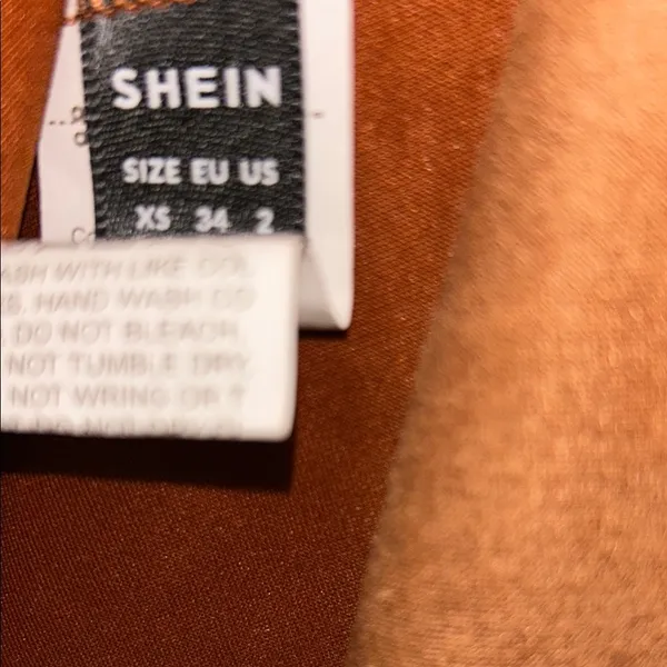 Tan Brown Sweetheart Neckline Mini Sundress - Image 3
